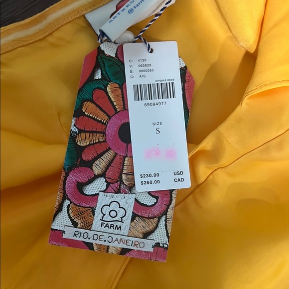 Farm Rio Yellow Maxi Dress - Picture 4 of 5
